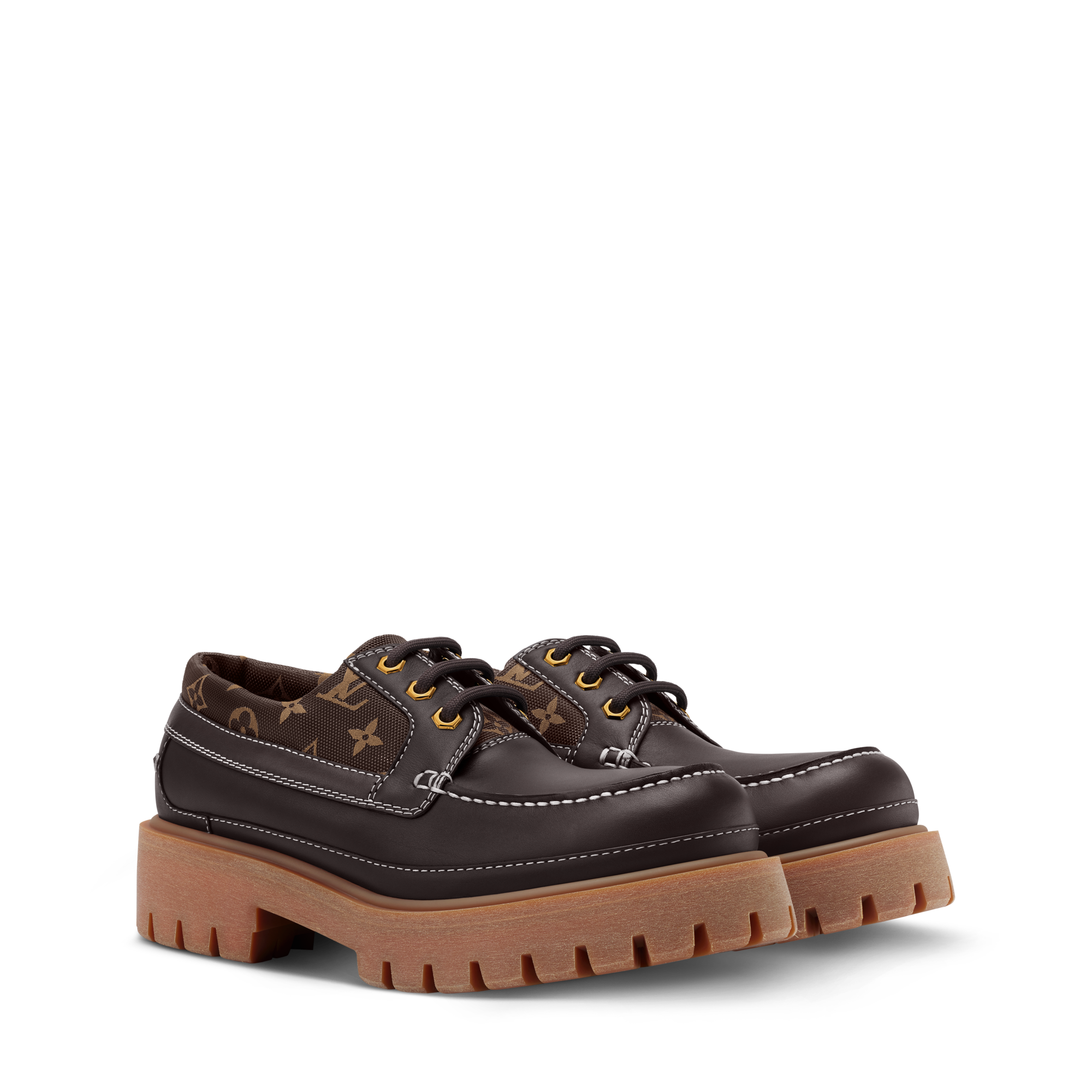 靴 Louis Vuitton lace-up shoes. LV Remix Boat Shoe - Shoes | LOUIS VUITTON
